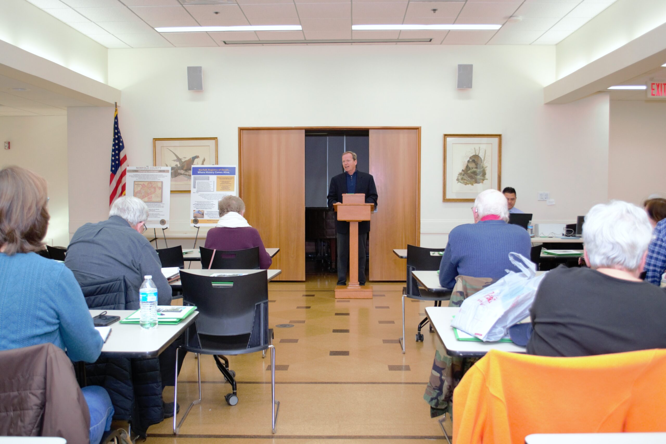 Register O’Donnell Appeared as Guest Speaker for the Thayer Public
