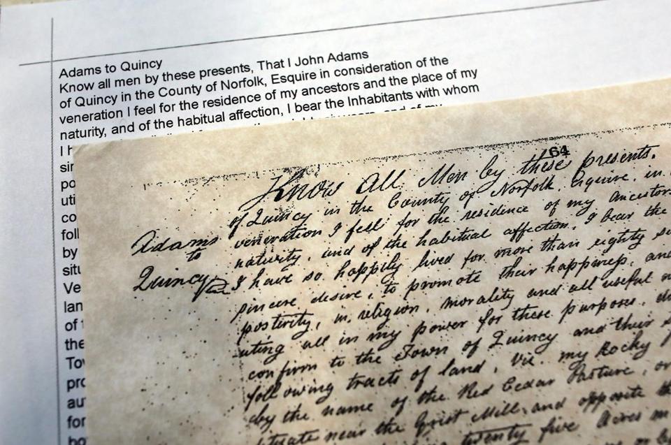 From Cursive to Computer - Norfolk County Registry of Deeds